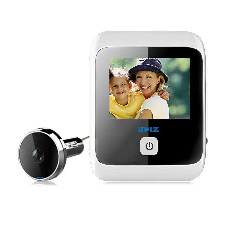 Peephole viewer doorbell